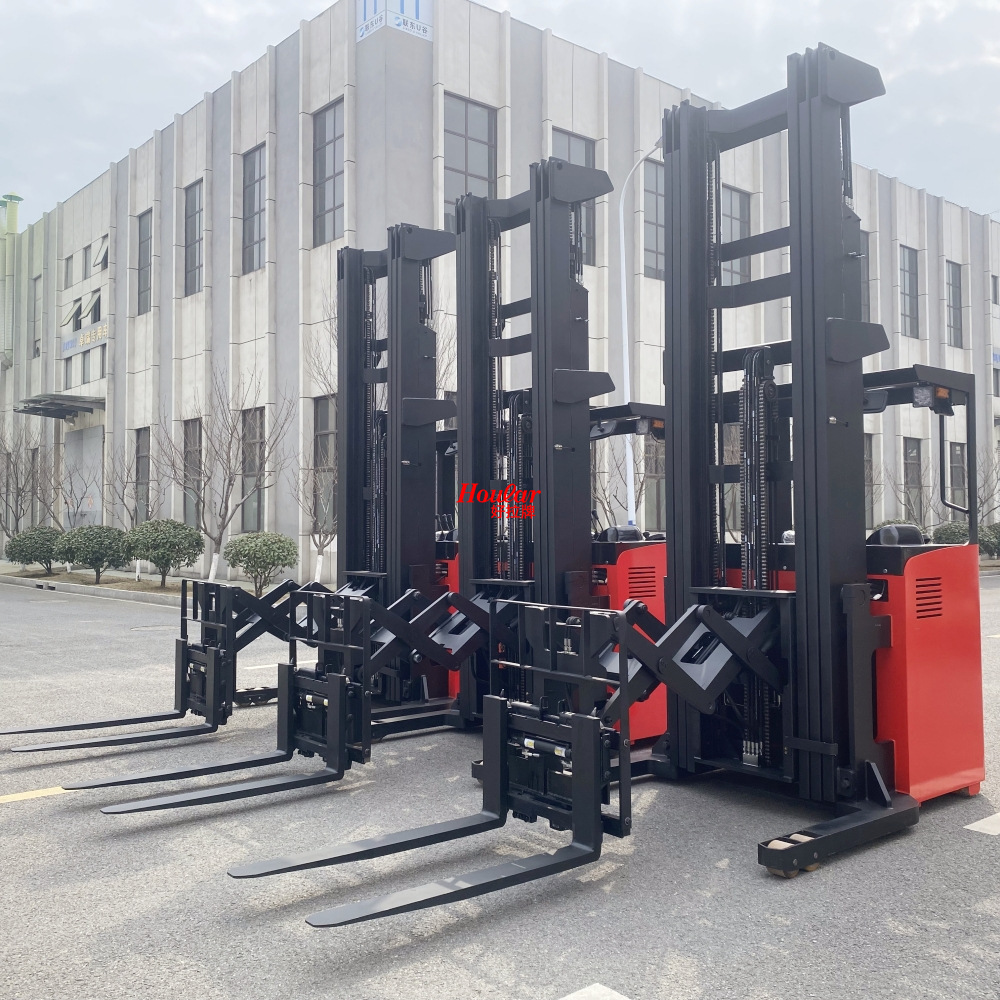 【双深位货叉前移】好拉电动叉车2吨1.6吨剪刀叉托盘堆高车堆垛车