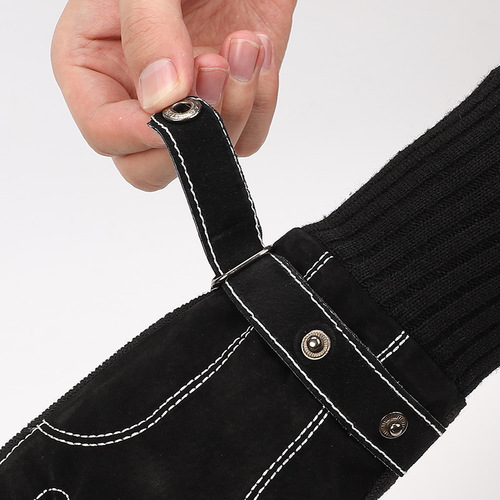 New men's winter ski gloves outdoor cycling bicycle motorcycle leather gloves warm and velvet thickened anti-slip