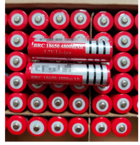 18650 rechargeable lithium battery flashlight battery 3.7V 4800mAh mini handheld fan music bowl battery
