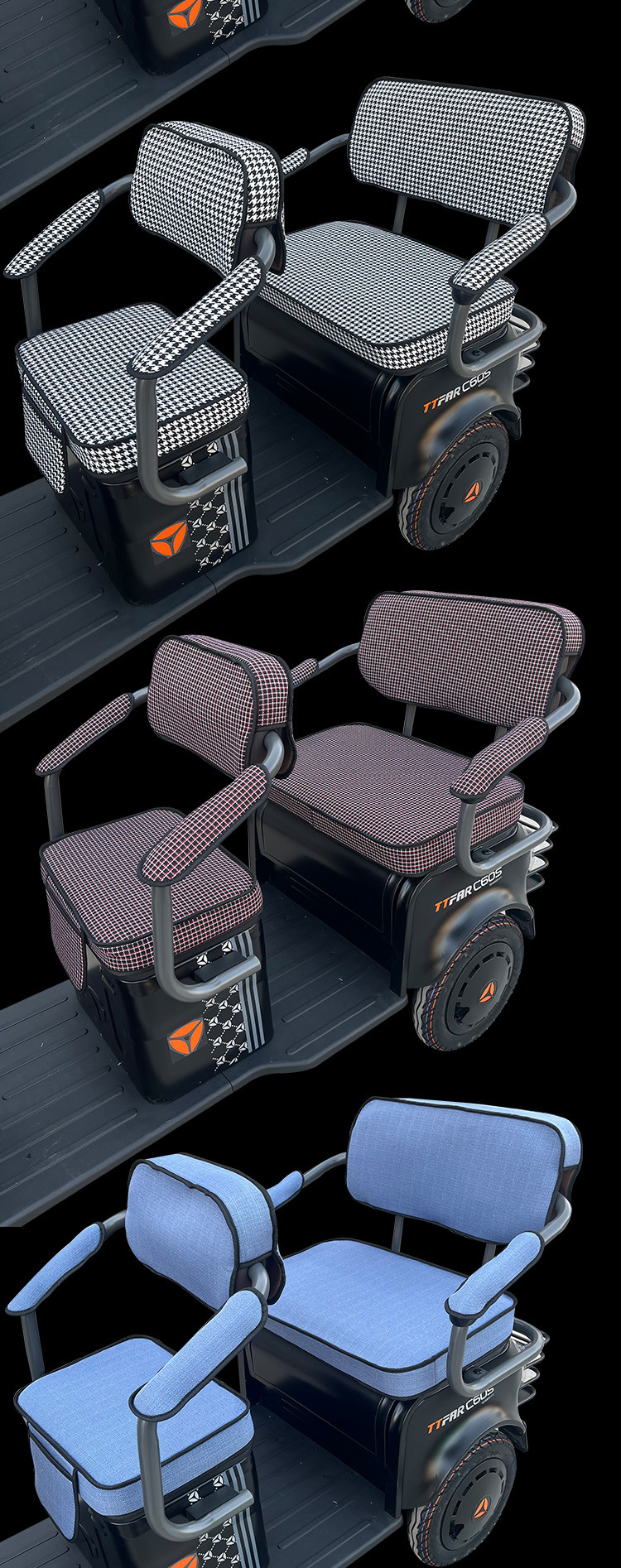 Electric Tricycle Seat Cover Emmayadi Jinpeng Bird Daan Emeida Leather Waterproof Cushion Universal Special Purpose
