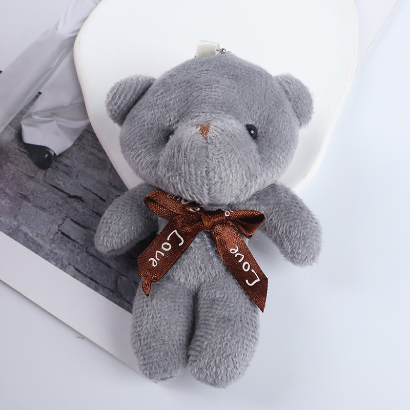 かわいいクマのペンダントぬいぐるみバッグペンダントワンピースクマキーホルダーギフト花束人形アクセサリー工場卸売|undefined