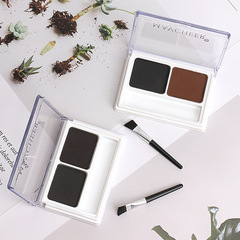 MAYCHEER Beauty No. 324 Dual-Color Eyebrow Powder Waterproof Sweatproof Easy to Color Eyebrow Makeup Cream