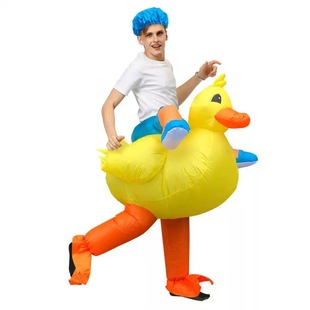 Halloween Big Bird Inflatable Singles Day Clothes Funny Performance Wholesale Little Yellow Duck Inflatable Suit Inflatable Costume