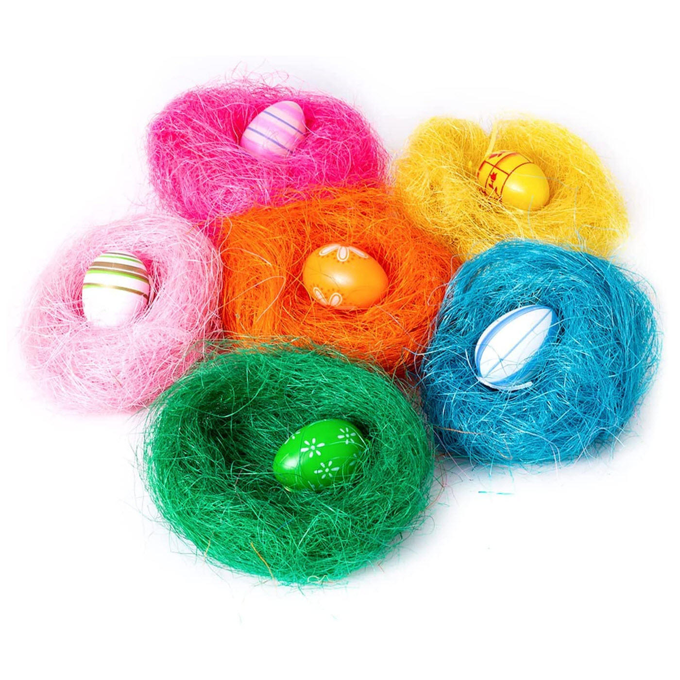 Pascua hecha a mano césped de plástico césped DIY material de diseño de escena mezcla de color conjunto de dibujo