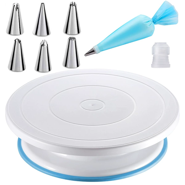 Blue non-slip set, 9 pieces, English