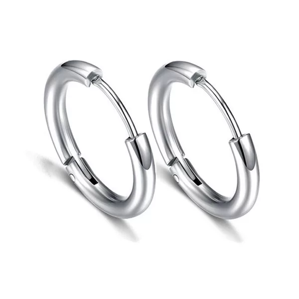 European and American Cross-Border Supply Stainless Steel Earrings Simple Earrings Piercing Earrings Earrings Ear Buckle Jewelry Source Factory