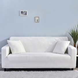 定制简约纯色欧式泡泡纱沙发套跨境懒人组合沙发罩四季全包沙发罩