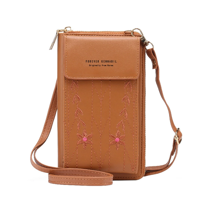 Capacious small universal long wallet, one-shoulder bag, bag strap, 2022 collection, Korean style
