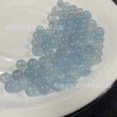 7a天然高氷氷種海藍宝散珠半宝石水晶玉diyブレスレットネックレスアクセサリー部品バッチ