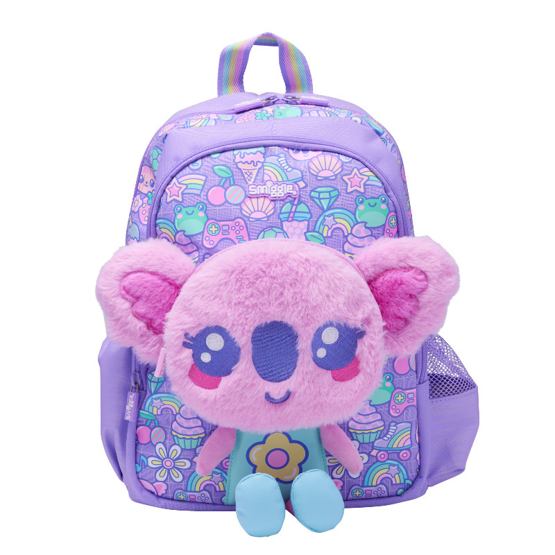 オーストラリア Smiggle ランドセル小学生漫画バックパック学生ウォーターカップカジュアルバックパック断熱食事バッグセット|undefined