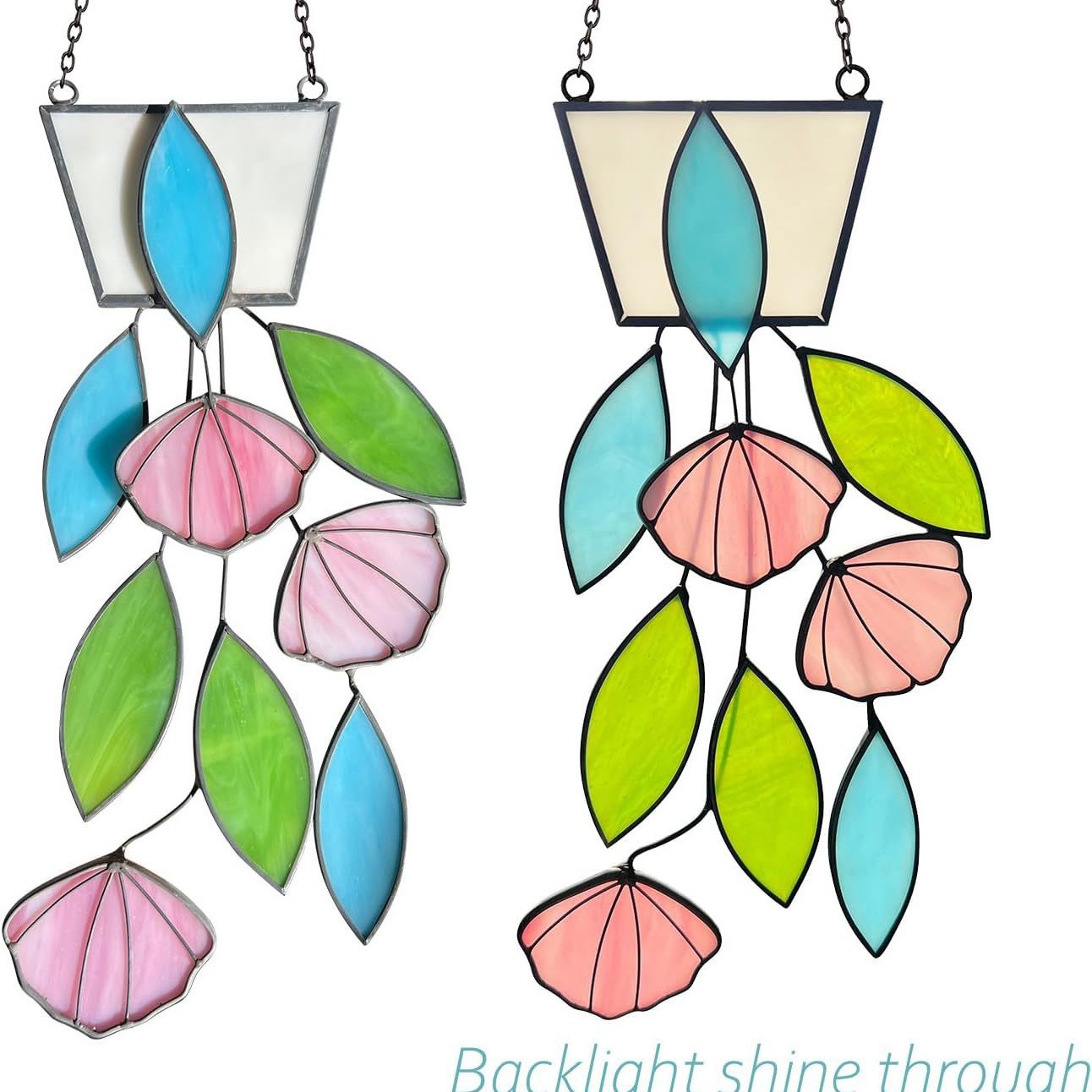 Handmade Colorful Acrylic Window Hanging Home Decoration Garden Light Catcher Gift For Plant Enthusiasts_voghion.com