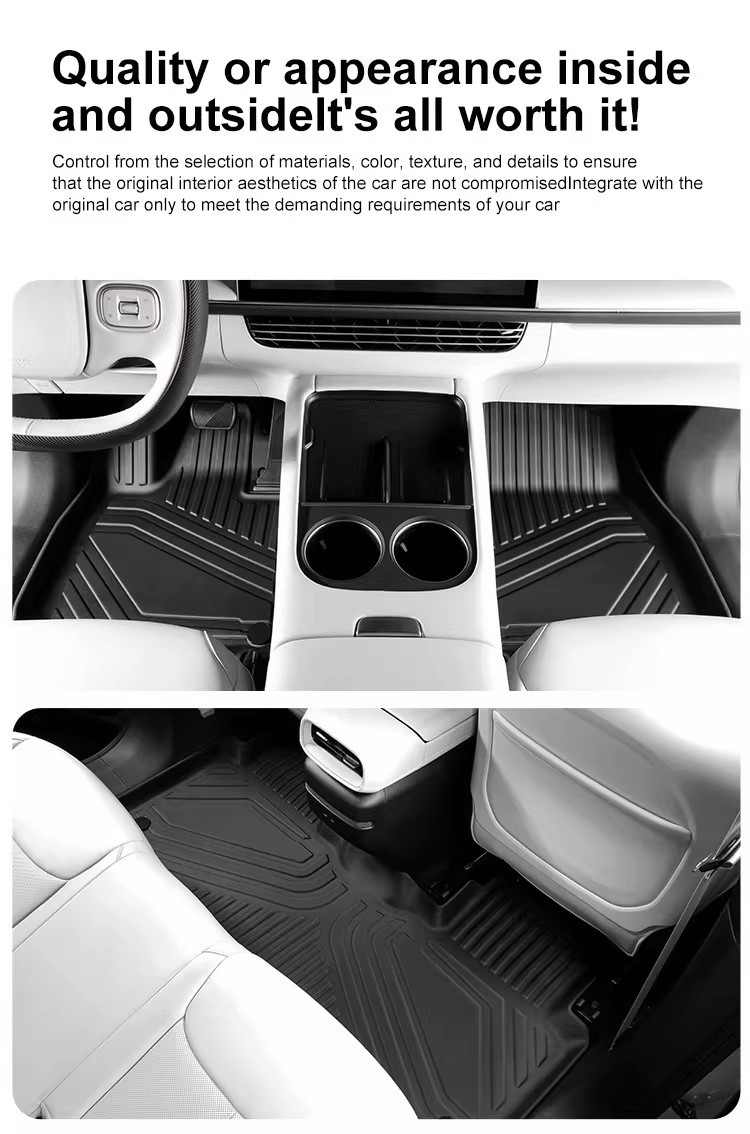 Suitable for 19-25 Models of Ford Ranger, Tpe Rear Bed Mats for Left and Right-Hand Drive Vehicles, Overseas