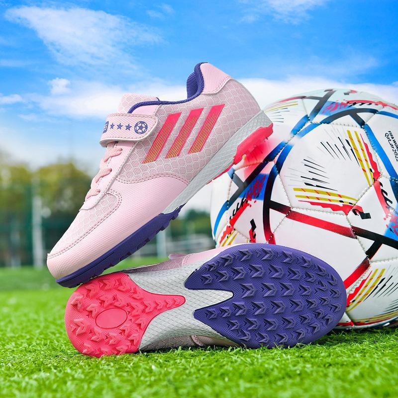 Tenis de Fútbol Infantil de Tela de Malla Transpirable para Entrenamiento