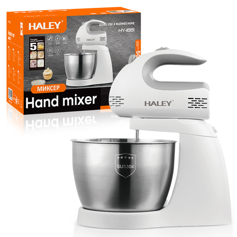 Haley European High-Power Egg Beater Electric Household Desktop Fully Automatic Egg Beater Cream Mixer