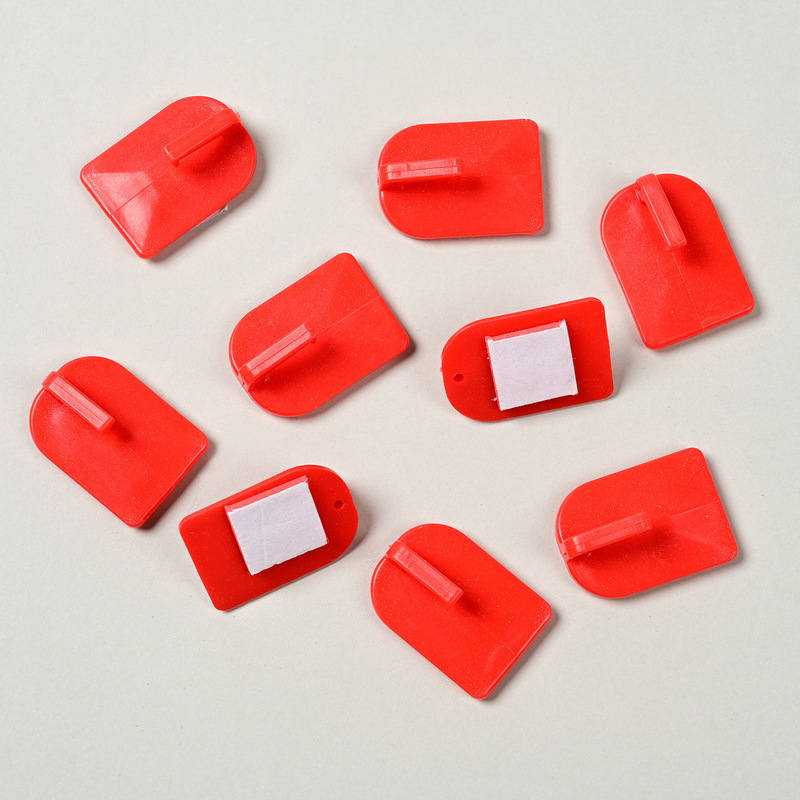 Hook Sticking Wall Hanging Extra Small Mini Hook Household Plastic Wall Load-bearing Sticking Wall Strong Adhesive Hook