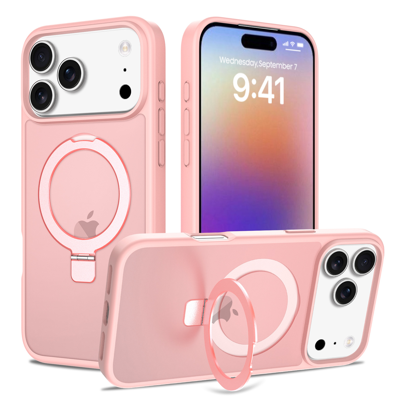 Funda protectora magnética para iPhone 17 Pro Max, compatible con Apple 18pm, acabado mate, dos en uno, protección 16. image 7