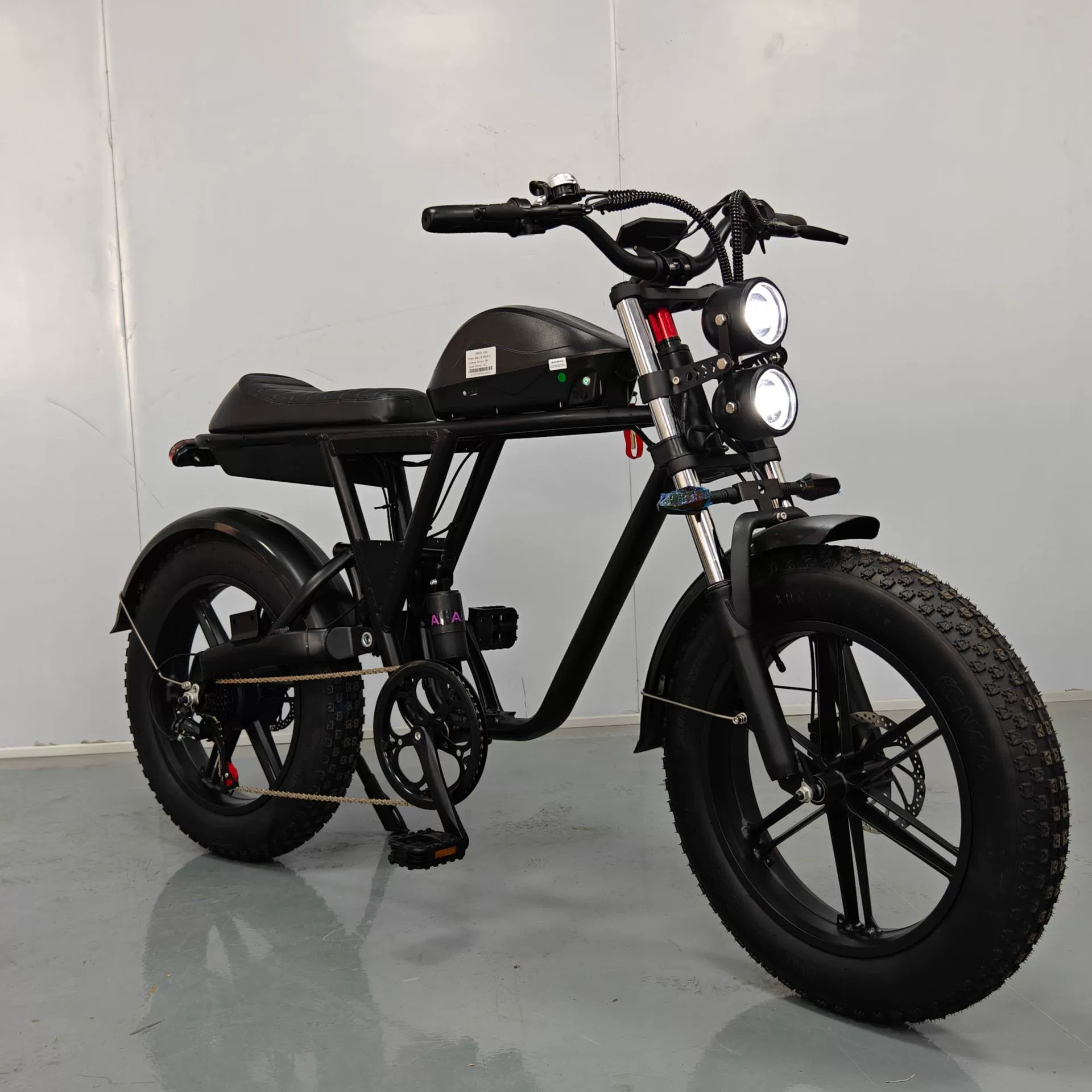 Электровелосипед K18 с электроприводом, 20 дюймов, широкие покрышки 4.0, рама из алюминиевого сплава