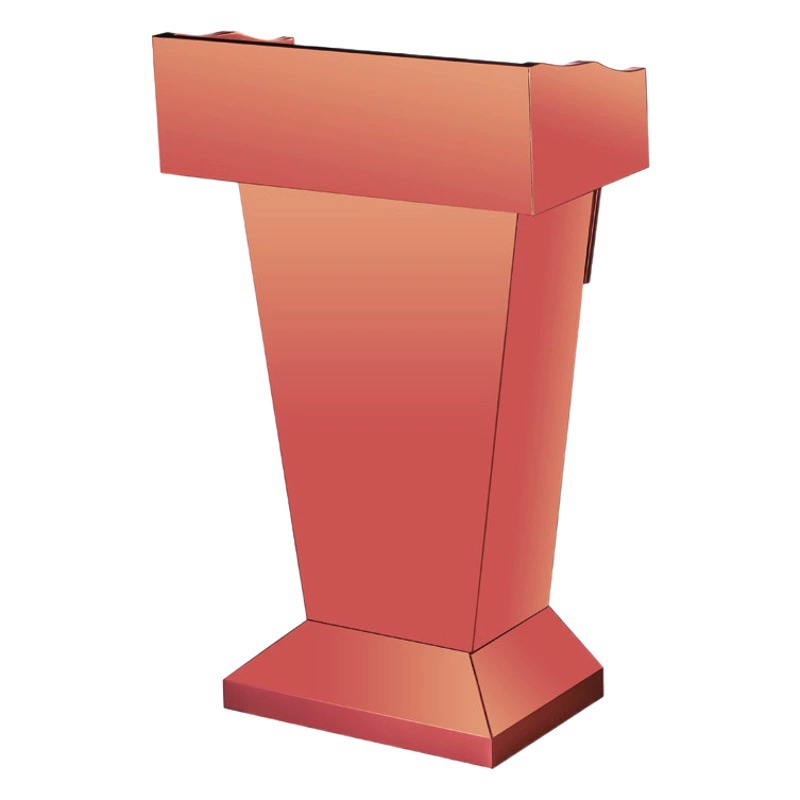 Стол для стойки регистрации из нержавеющей стали