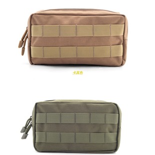 Tactical waist bag outdoor clutch MOLLE system accessory bag waist seal vest hanging bag multifunctional hanging bag
