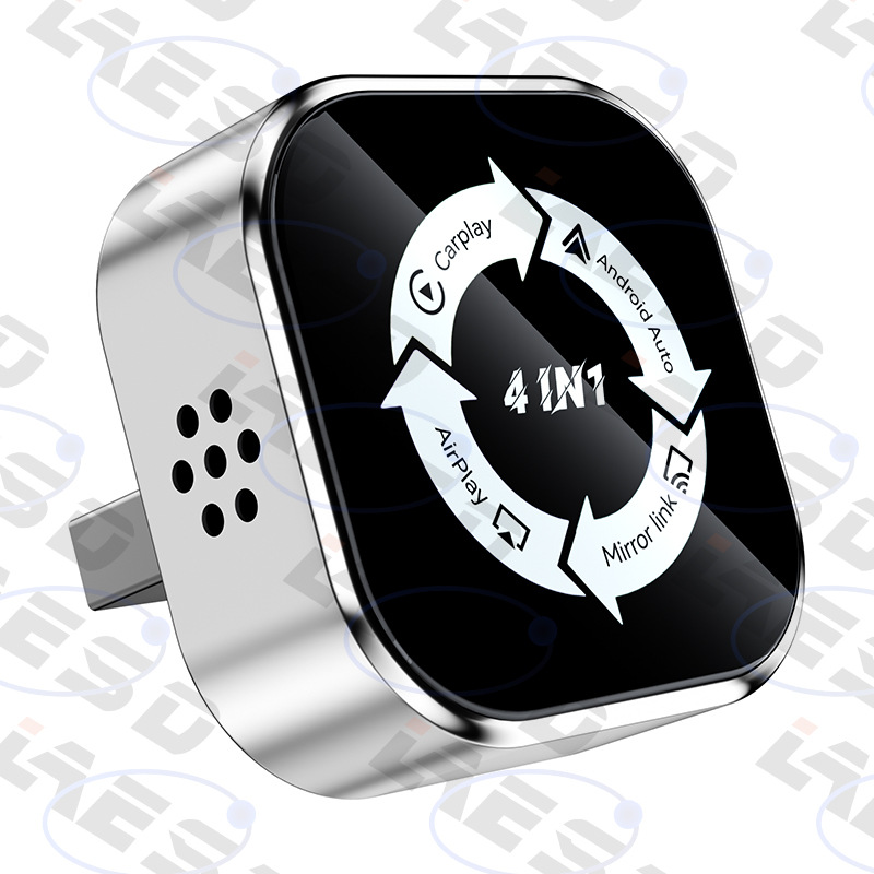 Cross-Border Best-Selling 4-in-1 Wireless Carplay Module, Smart Car System, Smart Mirror Screen Projection, Carplay Box