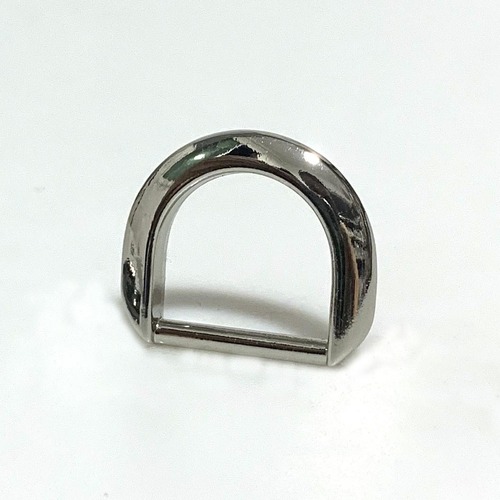 Handbag and Bag Hardware from Guangzhou: 5-Point Die Casting D-Ring Flat D-Clip, Inner Diameter 1.6 cm