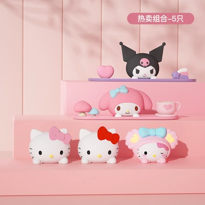 Car ornaments: Car Interior Cartoon Decoration - hot-selling-combination-5-pieces