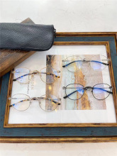 新品克罗心眼镜框张翰同款BUBBA金属复古圆框男女可配近视眼镜架