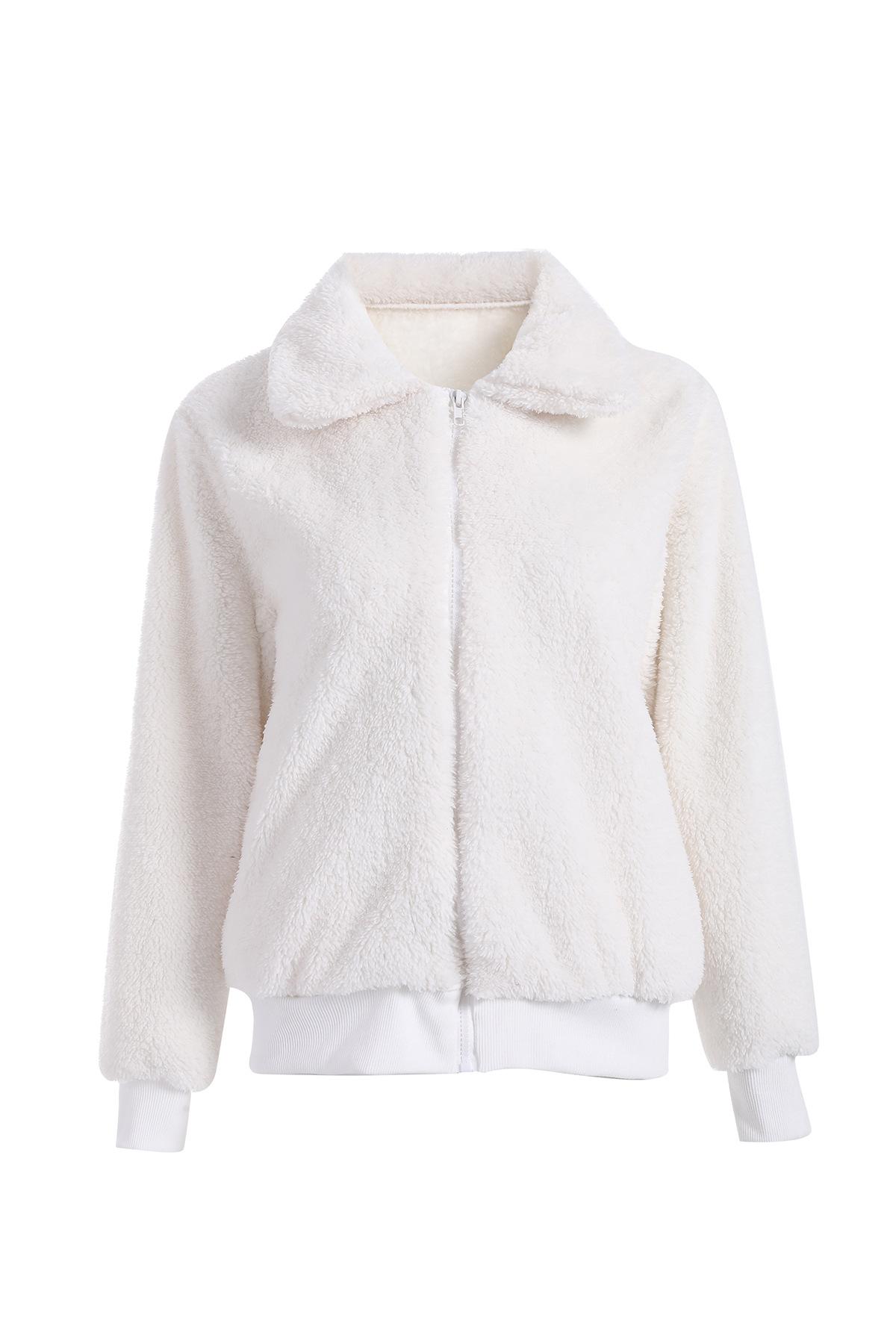 Women's Clothing Warm Velvet Teddy, Women's Woolen Coat Tops_voghion.com