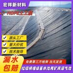水库护坡土工膜蓄水池防渗膜人工湖底衬防护hdpe防渗土工膜
