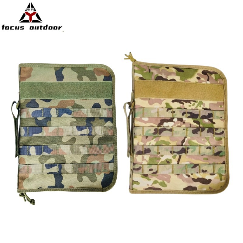 Bolsa de archivos deportiva al aire libre resistente al desgaste impermeable bolsa táctica de camuflaje multifuncional cartera resistente al desgaste mayorista