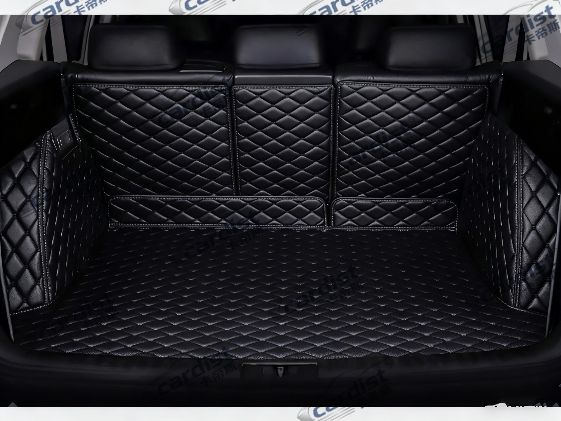 Catist/High-Quality Leather Full-Cover Car Trunk Mat Cross-Border