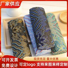 新款国风中式眼镜盒高颜值防压近视老花镜手工盒眼镜框架收纳盒