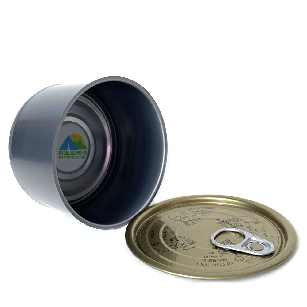 厂家854#200克马口铁罐 宠物牛肉酱猫粮罐 食品级鸡汤覆膜两片罐