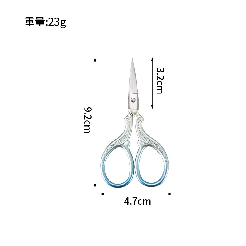 Нержавеющие стальные ножницы для крест stitching Xiaofeng офисные ножницы для чая резак нитей, ретро ручной работы ножницы бытовые чайные листья ножницы