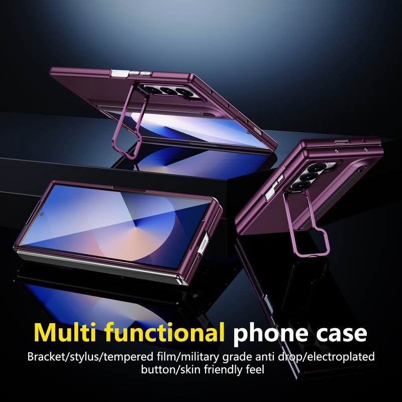 新しいモデルは、Samsung ZFold7/6/5/4 携帯電話ケース、一体型ペンスロット、ペンケースフィルムホルダー、落下防止保護カバーに適しています。|undefined