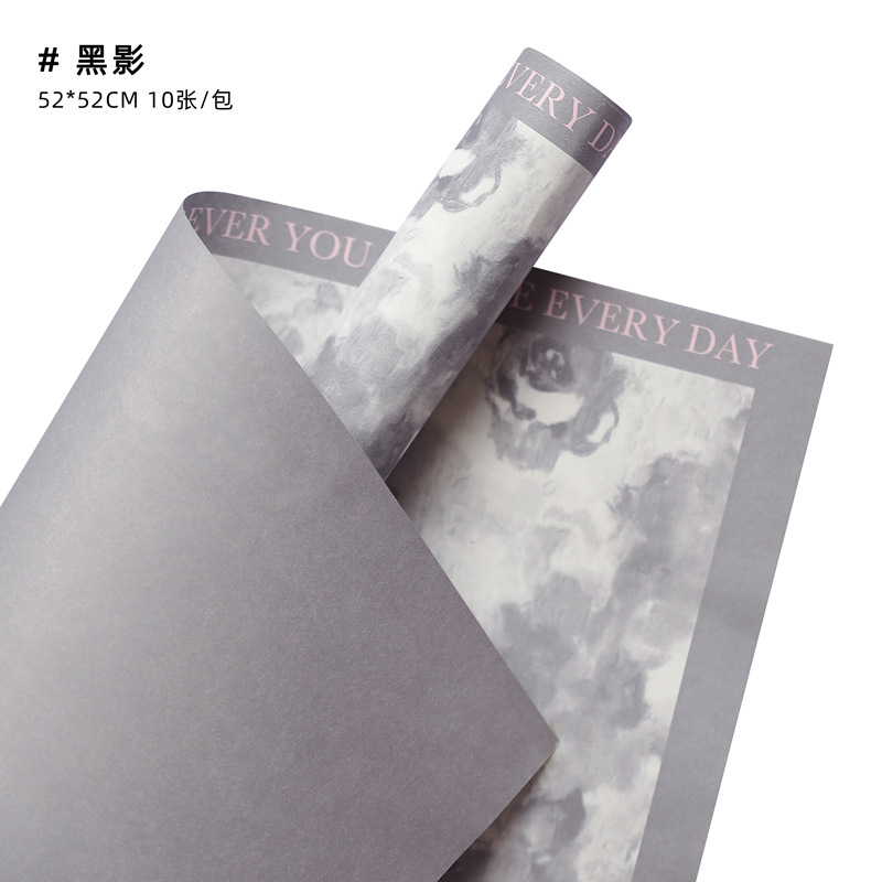 Papel de arte impermeable, papel de flores, papel de embalaje de flores, ramo de regalos, material de florista, lote