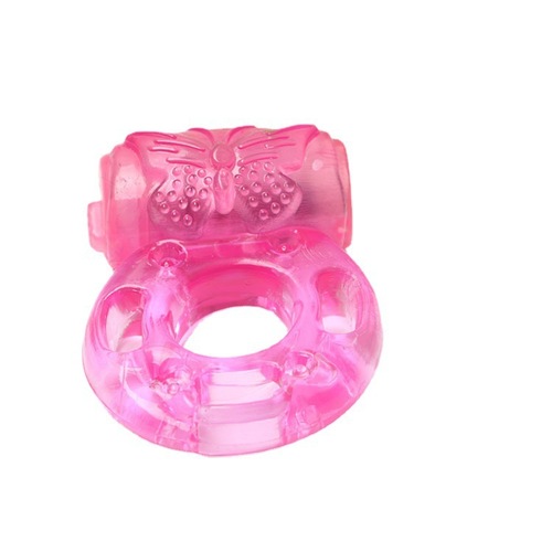Vibrating ring vibrating butterfly ring set crystal ring penis ring lock ring adult erotic sex products precision vibration ring wholesale 