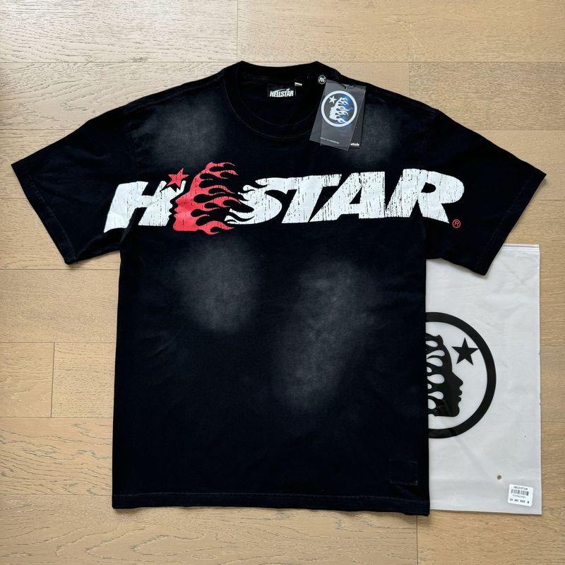 美潮地獄の星insと同じレトロなプリント上着男女のカジュアルなファッション綿の水洗い半袖tシャツ|undefined
