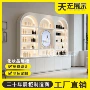 带灯样品展厅定制展示柜