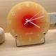 Factory Creative Sunset Glass Clock Hanging Watch Home Hanging Watch Creative Personality Simple Sunset Creative Art Clock