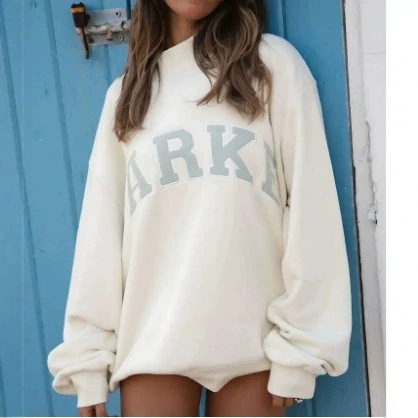 Cross-border PARKE letter print unisex autumn and winter cotton casual fashion sports sweatshirt pullover top hot-selling wholesale Cross-border PARKE letter print unisex autumn and winter cotton casual fashion sports sweatshirt pullover top hot-selling wholesale