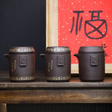 新款旅行茶具套装便携式包户外快客杯紫砂陶瓷一壶六杯防烫钉制