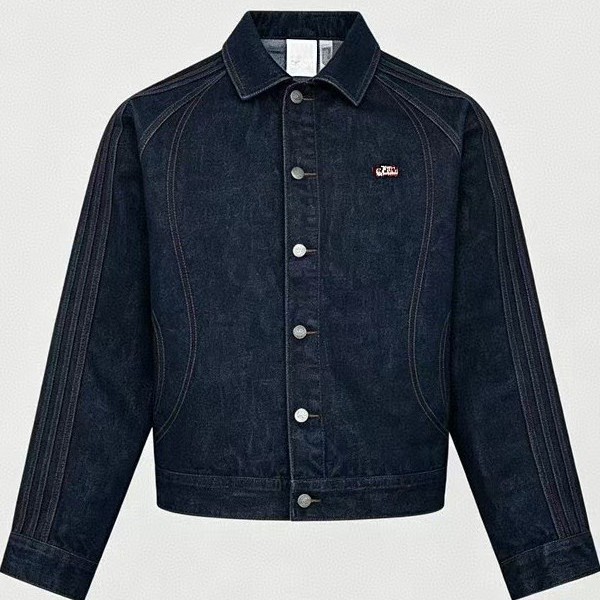 2026 new casual streetwear trendy layered versatile unisex embroidered cardigan, fashionable loose slim-fit denim