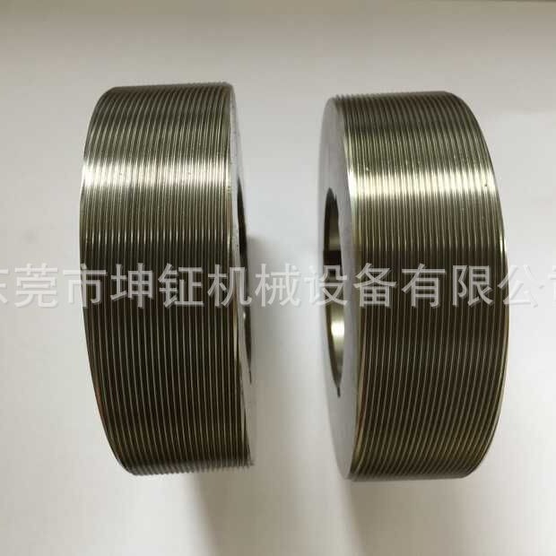 厂家批发坤钲KG-3T滚牙轮 二轴滚牙机专用滚丝轮 3T滚花轮 高精密