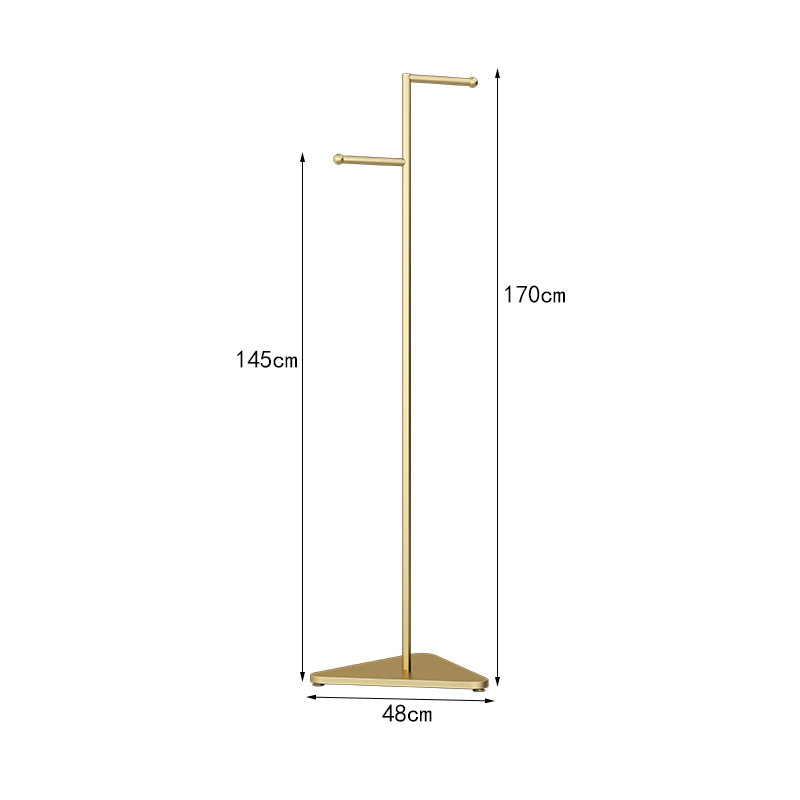 삼각형 긍정적 걸이 골드
