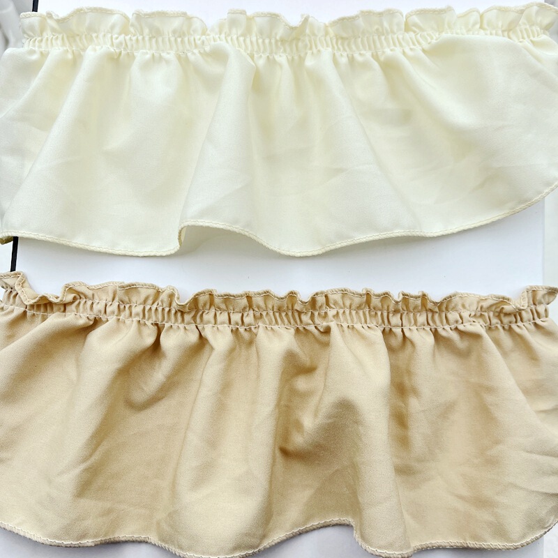 10cm Curtain Lace Fungus French Pleated Ruffle Decorative Accessories DIY Sofa Side Accessories Material