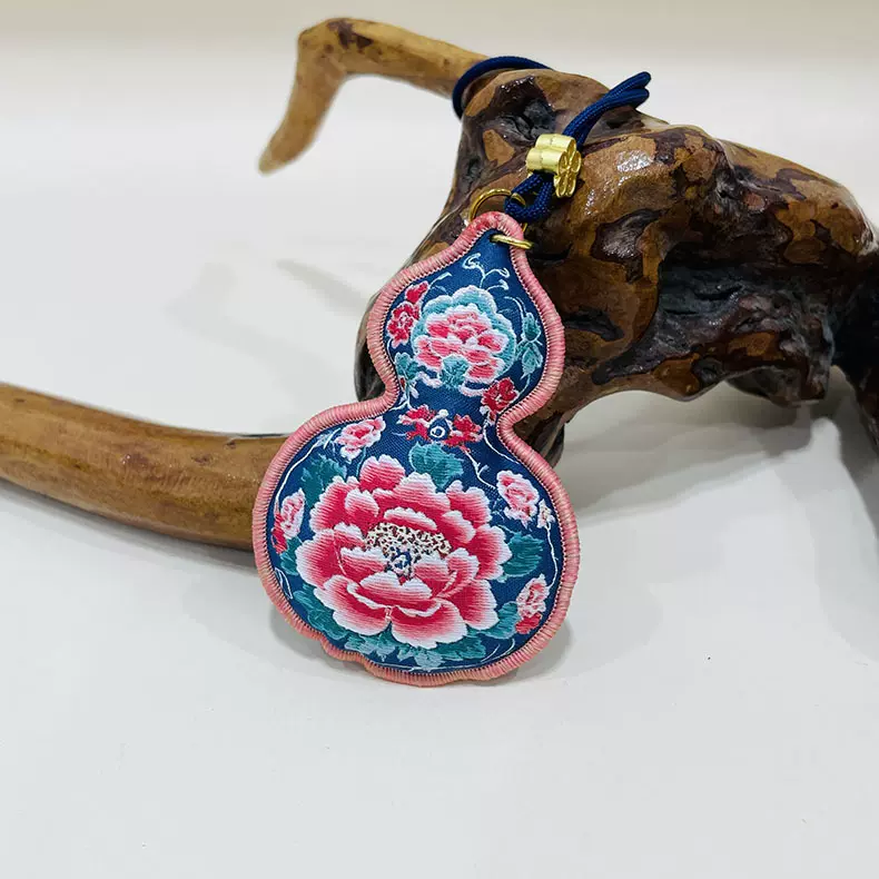 厂家制作葫芦锦囊空袋送礼佳品香囊平安祈福袋中式香包挂脖御守