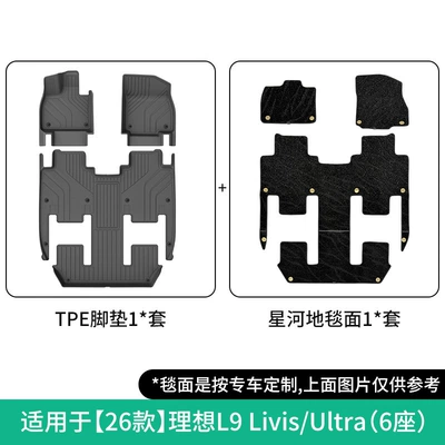 Car, Special-Purpose Eco-Friendly Tpe Floor – Modelə uyğun ayaqaltı - 26-ideal-l9-livisultra-double-layer-galaxy-blanket-floor-mats