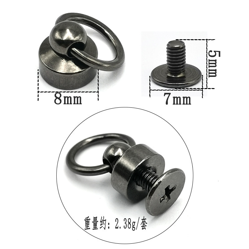 卸売 diy 荷物銅ベルトリングモンクヘッド携帯電話ケース革製品革バックルベルトリングプルリングバックルおしゃぶりネイル|undefined