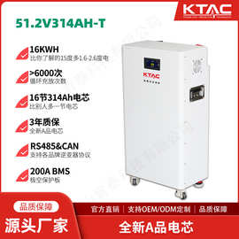 KTAC肯泰家用光伏储能一体51.2V太阳能发电储能磷酸铁锂电池